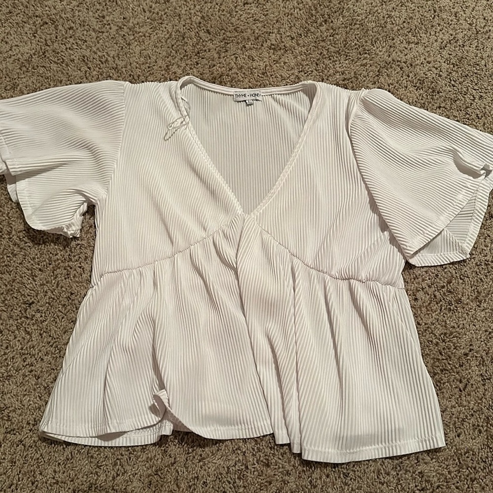 white blouse